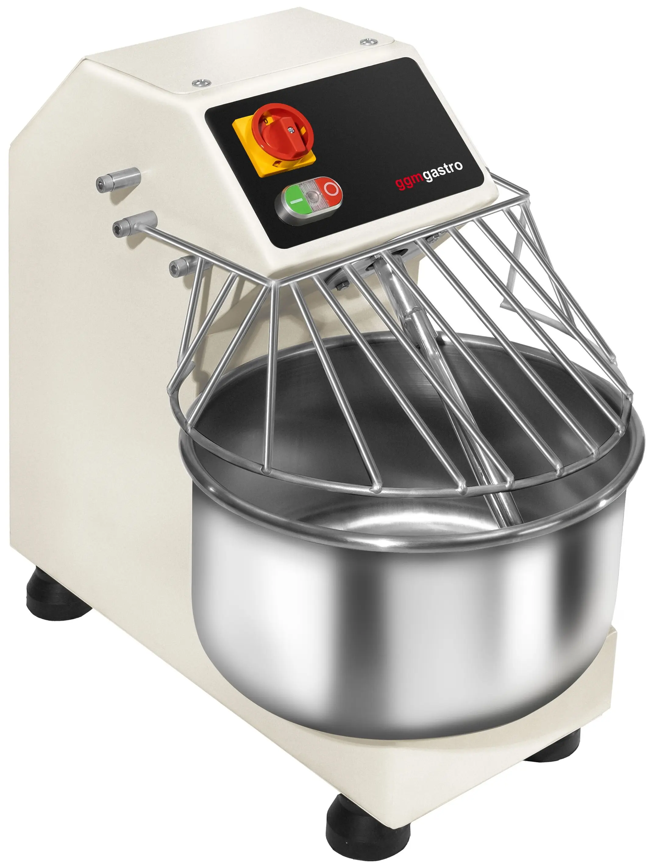 Malaxor aluat cu spirala GGM Gastro TMBO16 (Pearl White) - 3