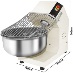 Тестомес спиральный GGM Gastro TMBO80-230V (Pearl White) Thumb