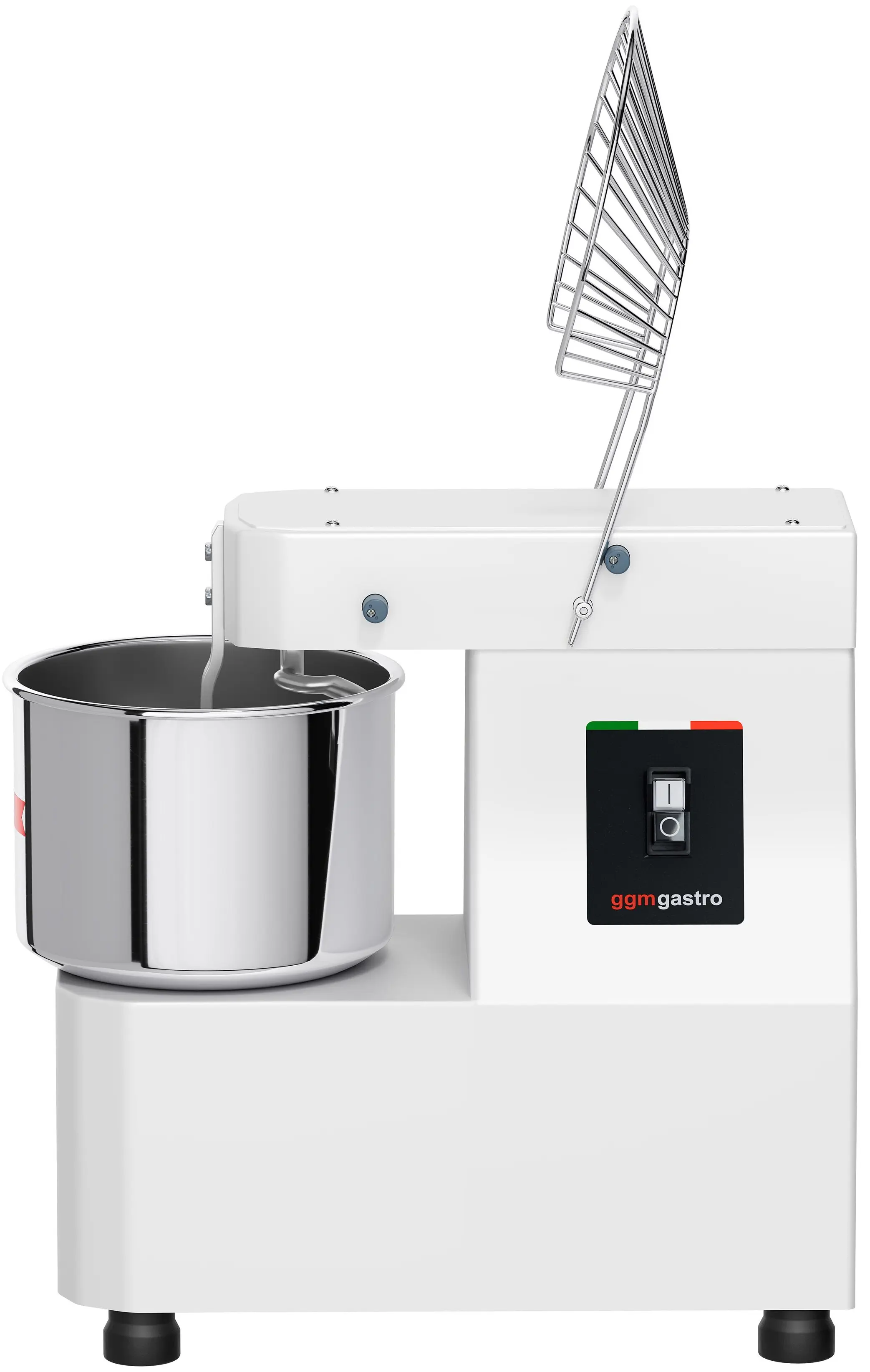 Тестомес спиральный GGM Gastro TMP10-230V-N (White) - 2