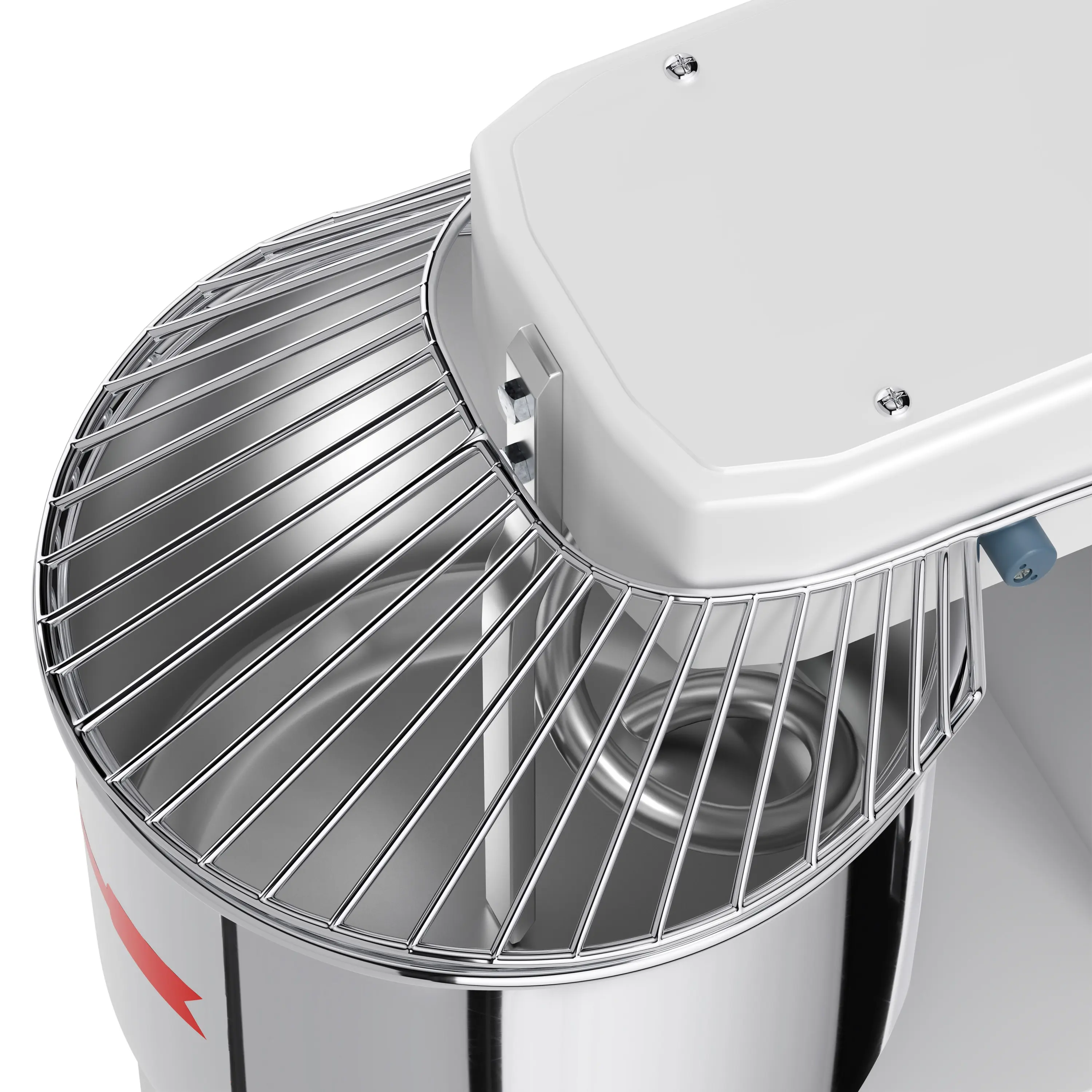 Тестомес спиральный GGM Gastro TMP10-230V-N (White) - 7