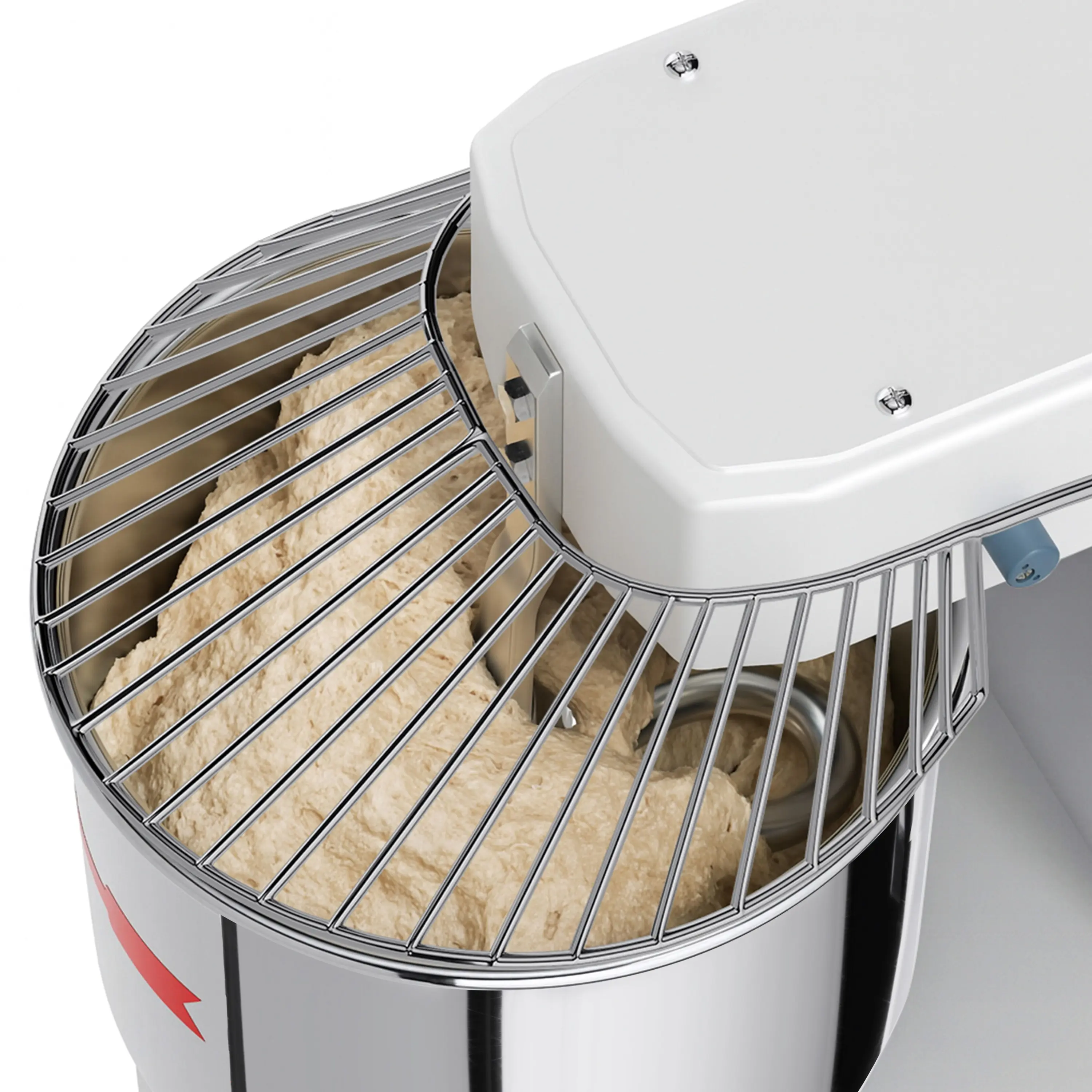 Тестомес спиральный GGM Gastro TMP10-230V-N (White) - 8
