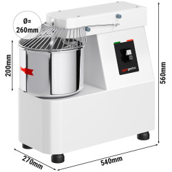 Тестомес спиральный GGM Gastro TMP10-230V-N (White) Thumb