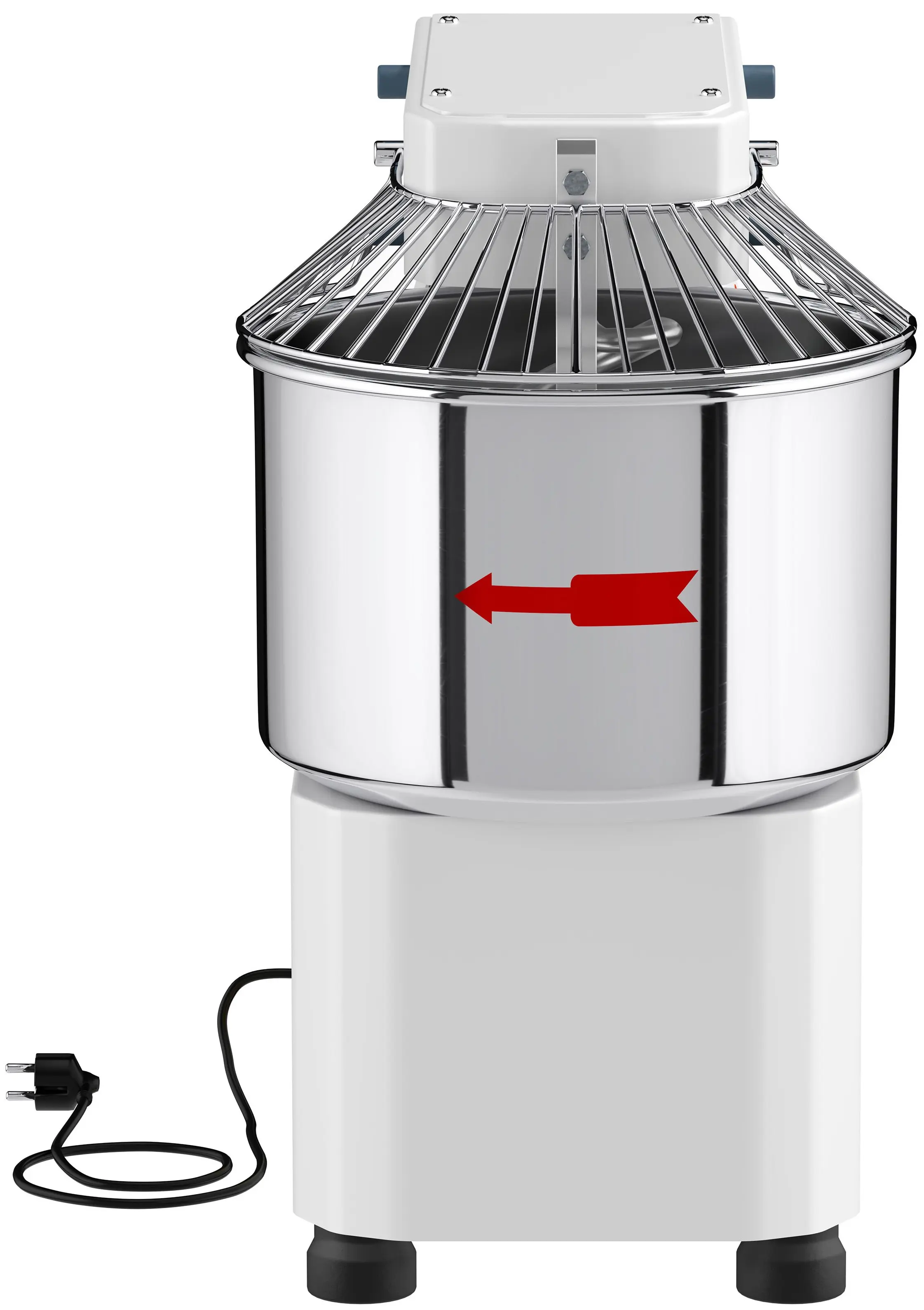 Тестомес спиральный GGM Gastro TMP15-230V-N (White) - 3
