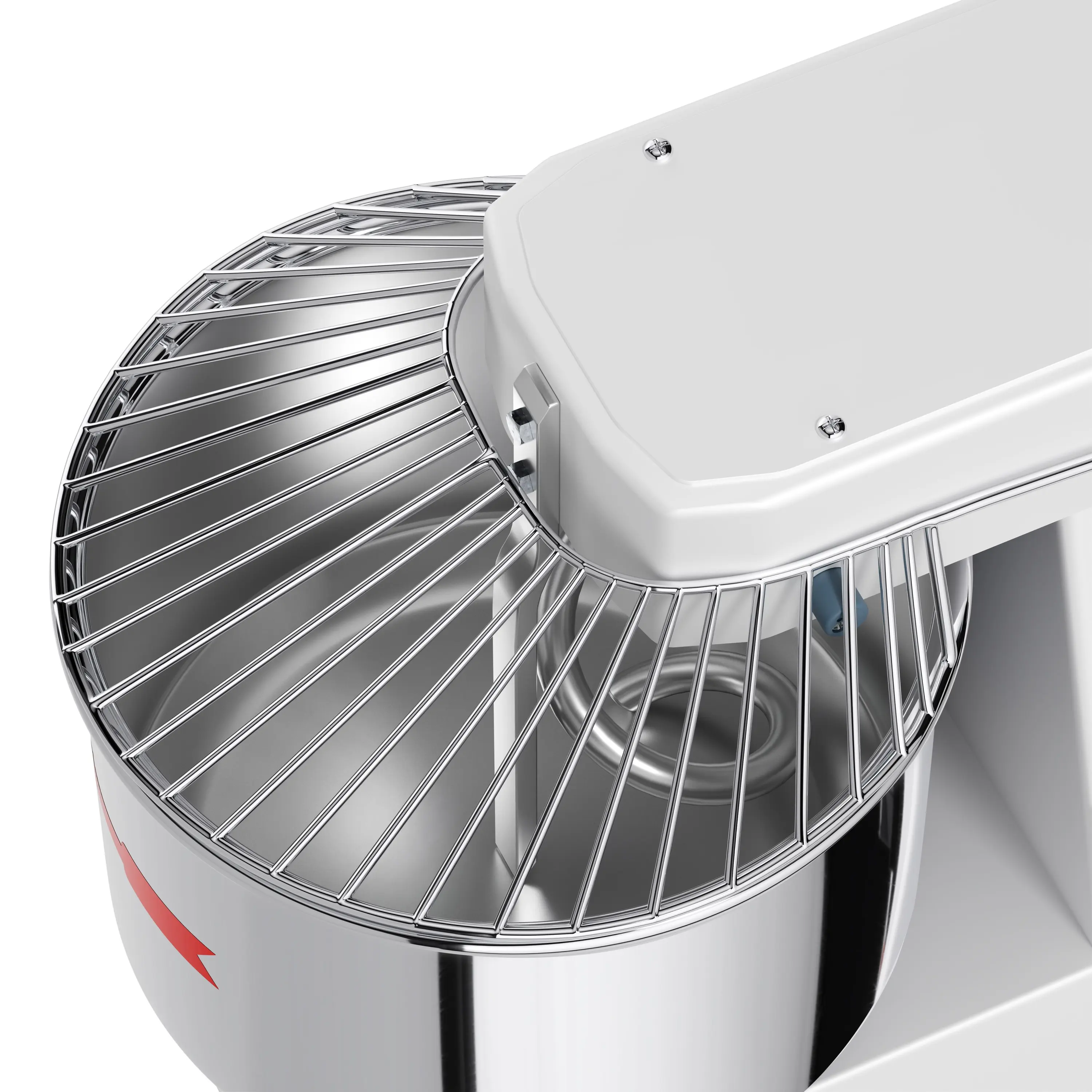 Тестомес спиральный GGM Gastro TMP22-230V-N (White) - 7