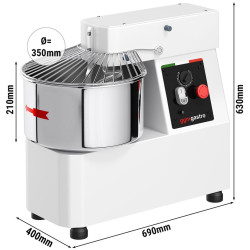 Тестомес спиральный GGM Gastro TMP22-230V-N (White) Thumb