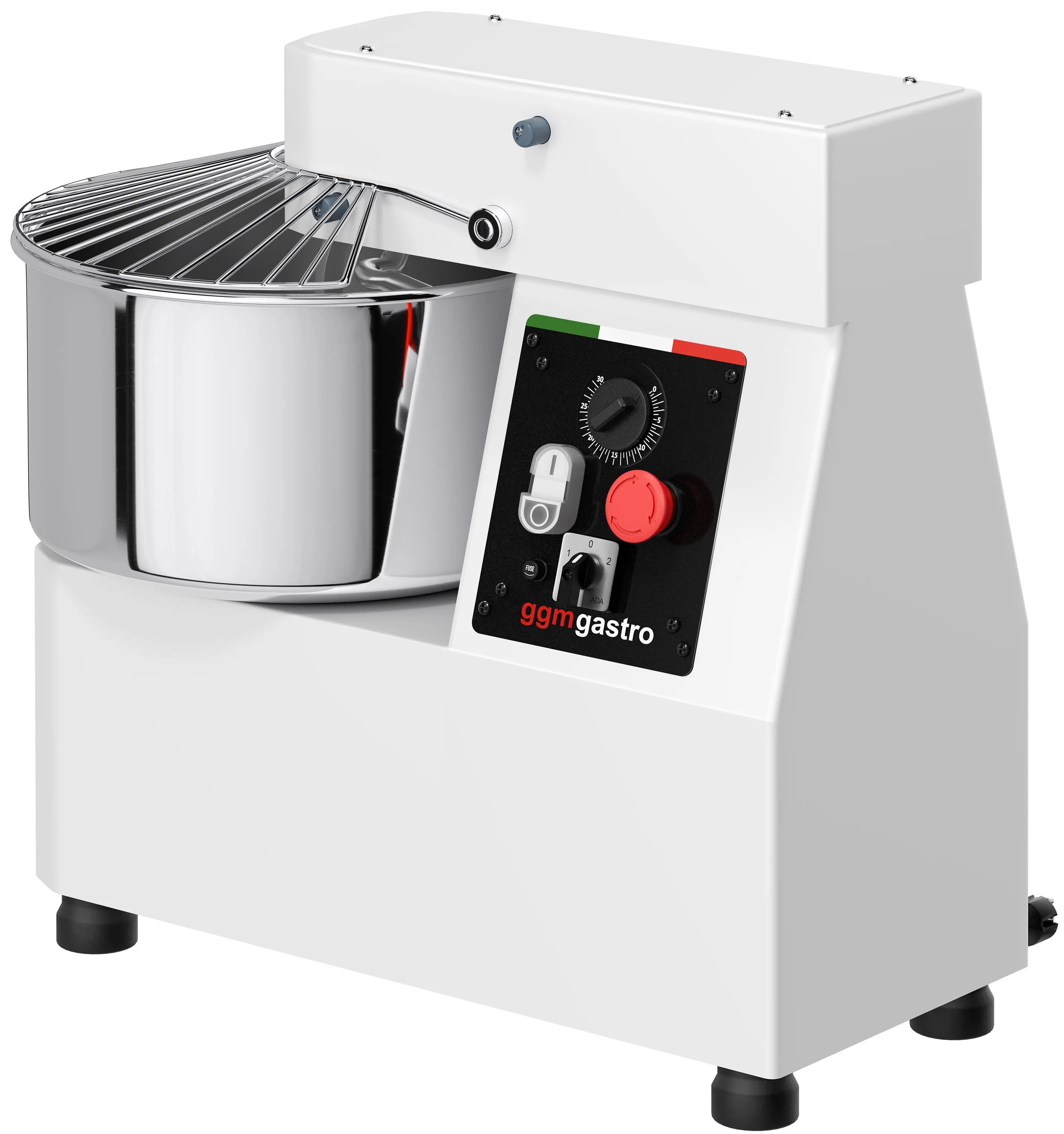 Тестомес спиральный GGM Gastro TMP22-FK-N (White) - 5