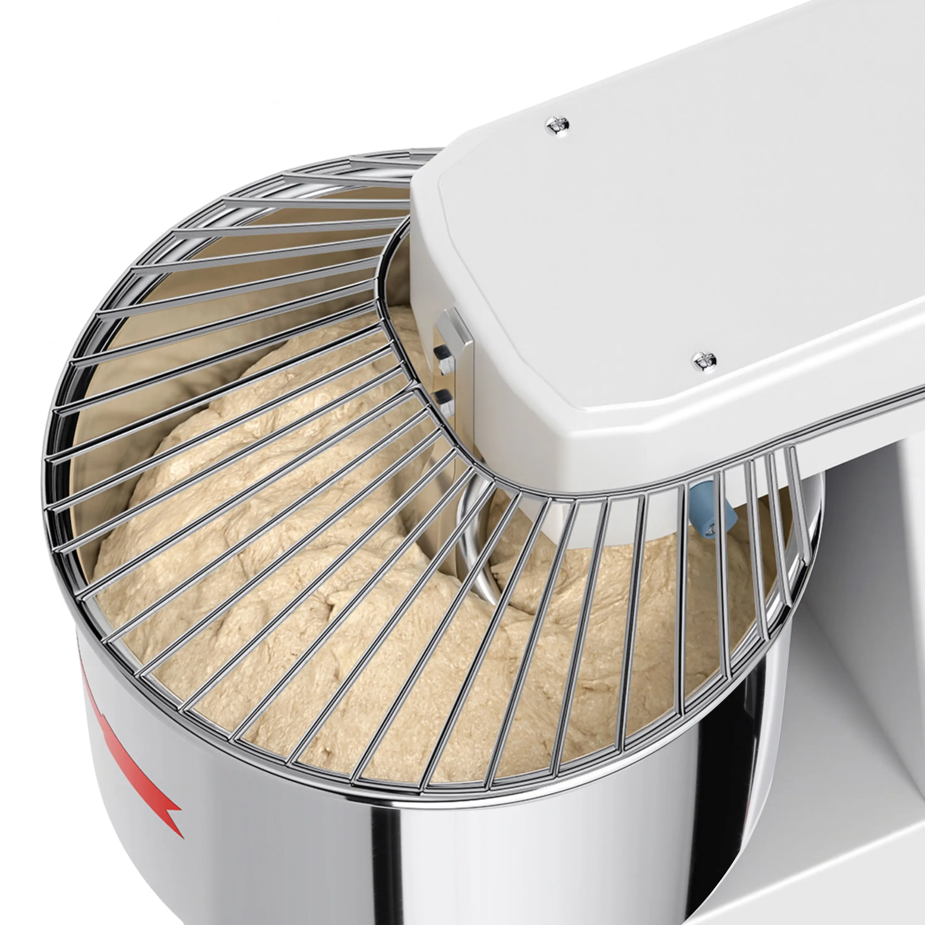 Тестомес спиральный GGM Gastro TMP22-FK-N (White) - 9