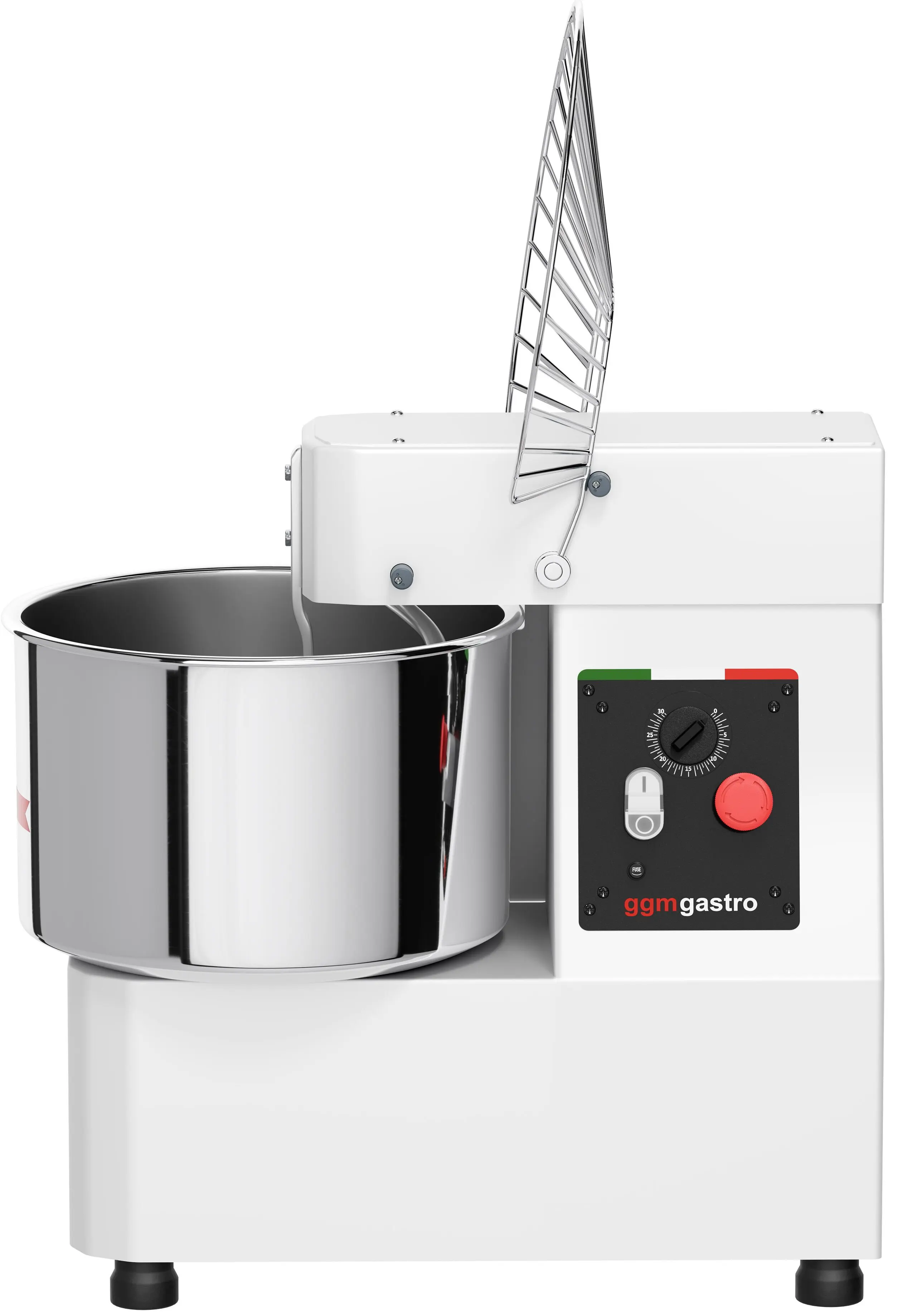 Тестомес спиральный GGM Gastro TMP33-230V-N (White) - 2