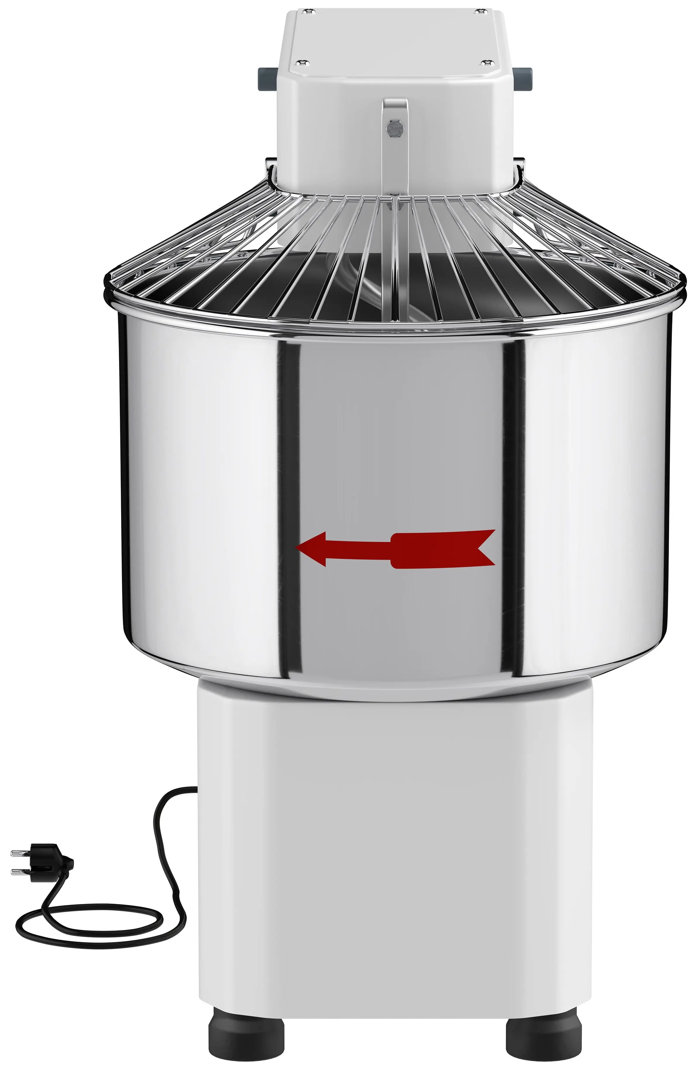 Тестомес спиральный GGM Gastro TMP33-230V-N (White) - 3