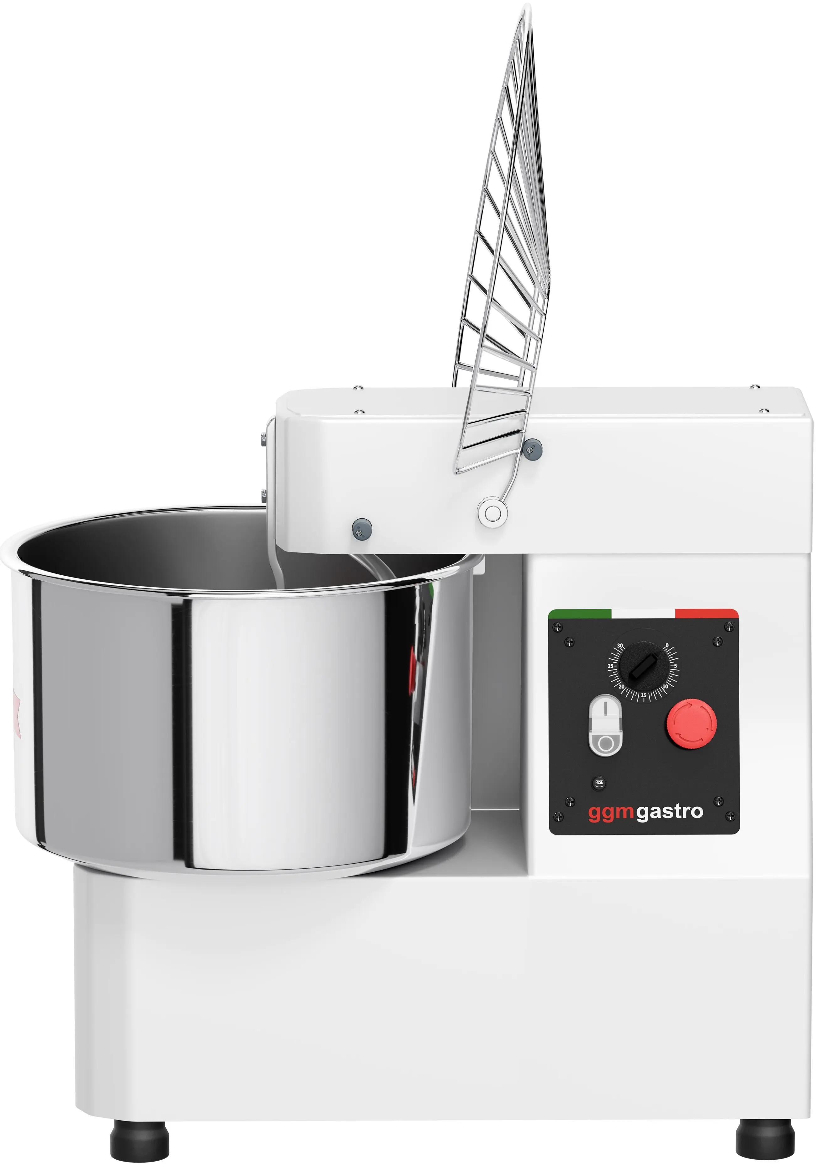Malaxor aluat cu spirala GGM Gastro TMP42-N (White) - 2