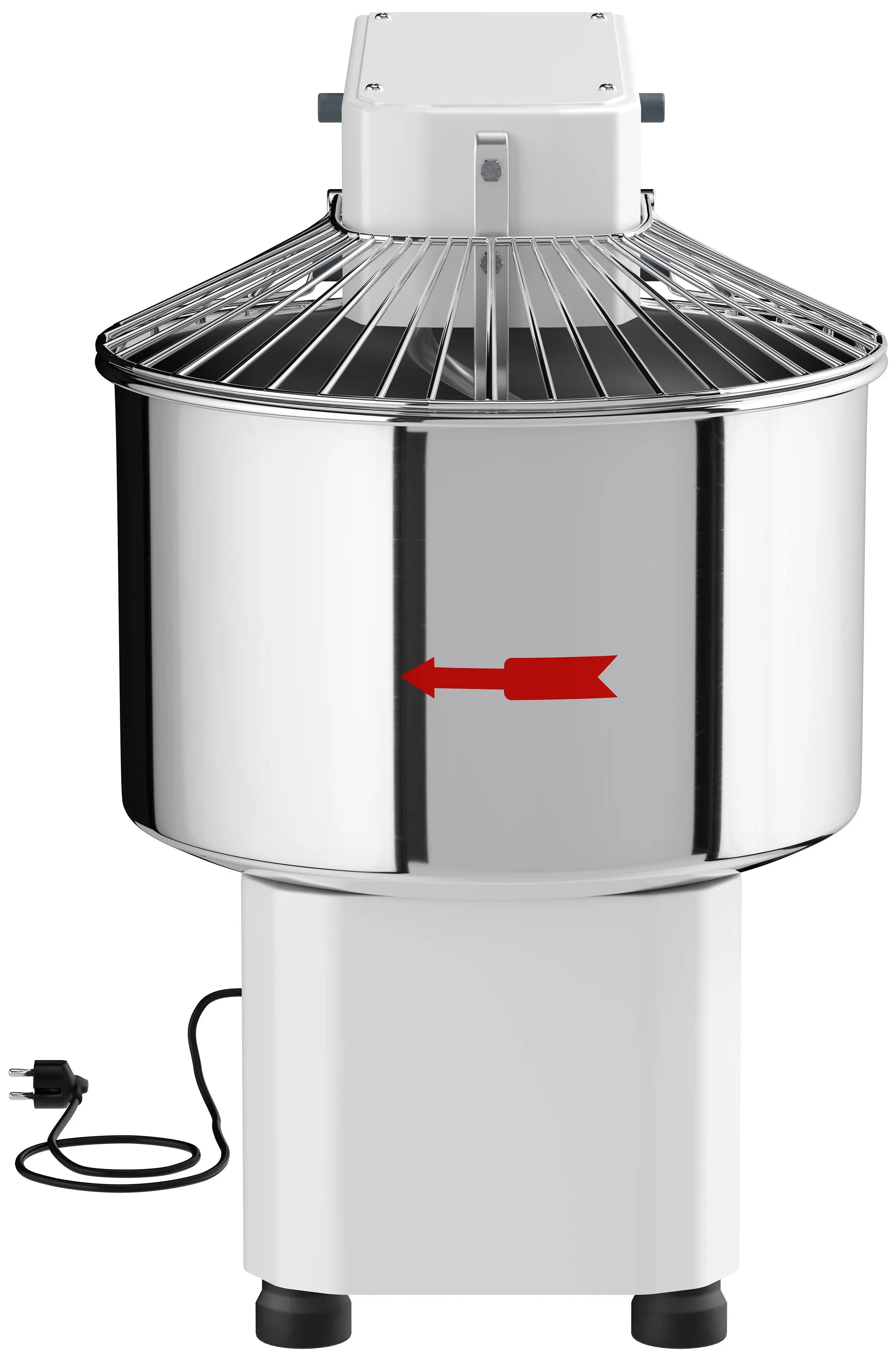 Malaxor aluat cu spirala GGM Gastro TMP42-N (White) - 3