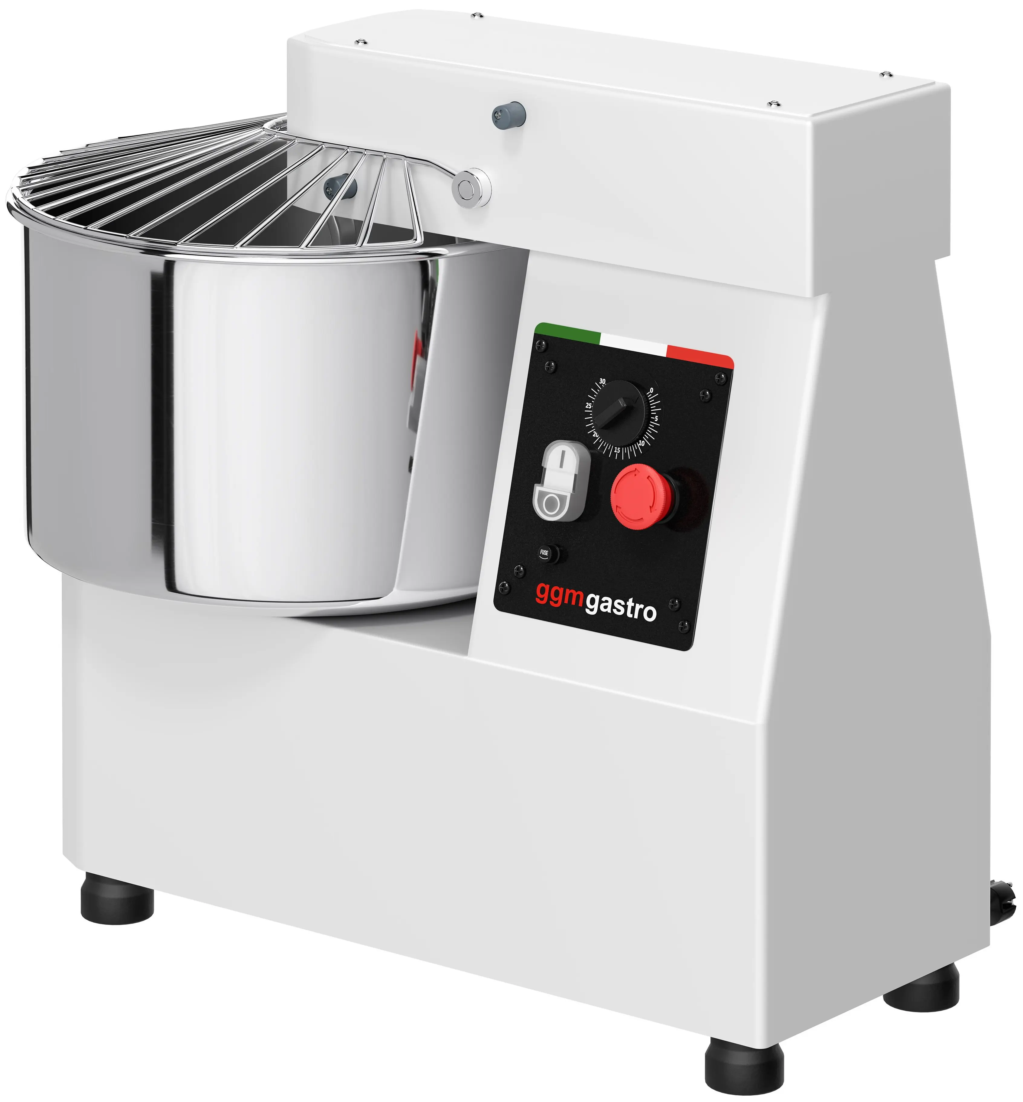 Malaxor aluat cu spirala GGM Gastro TMP42-N (White) - 5