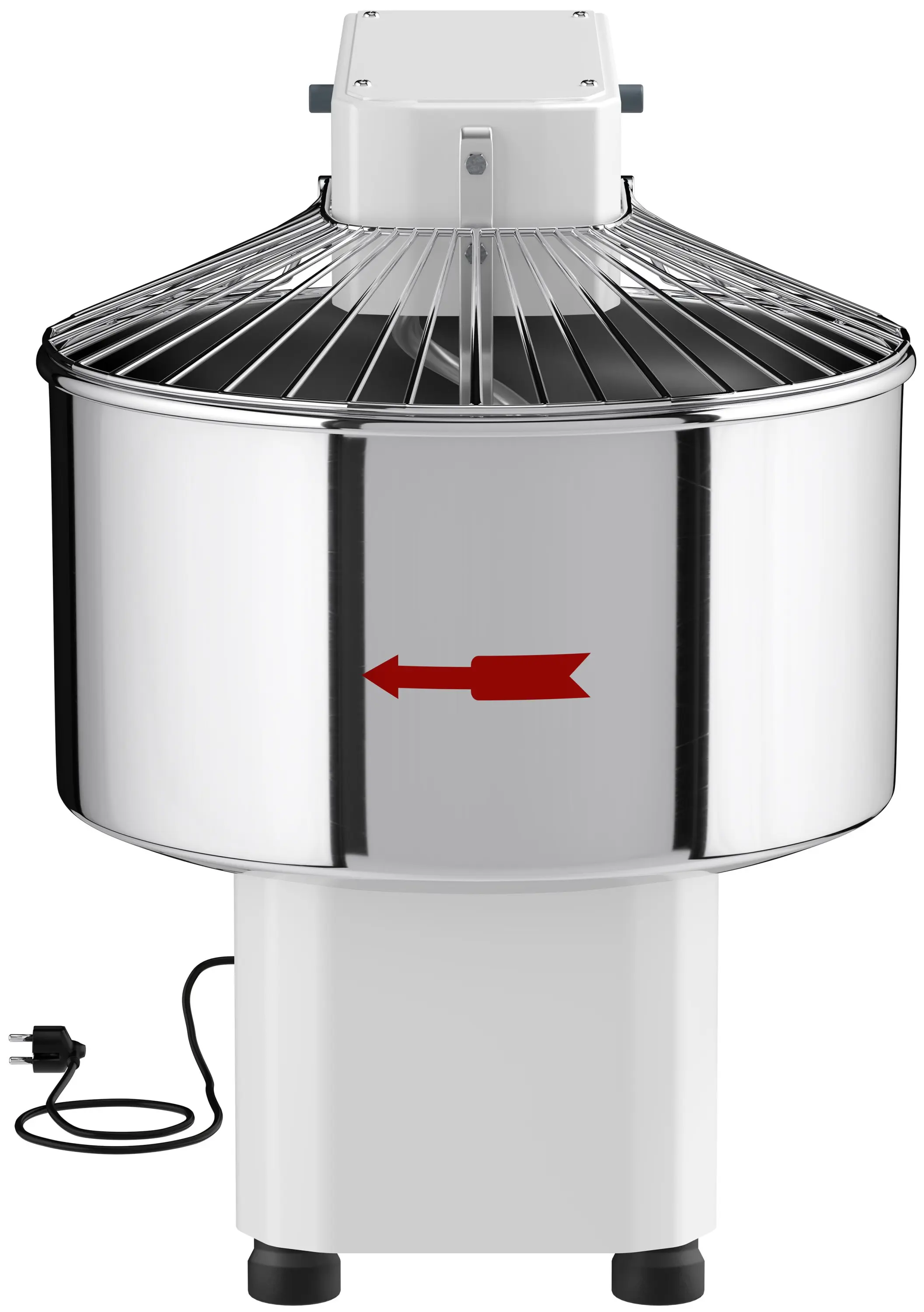 Malaxor aluat cu spirala GGM Gastro TMP53-N (White) - 3