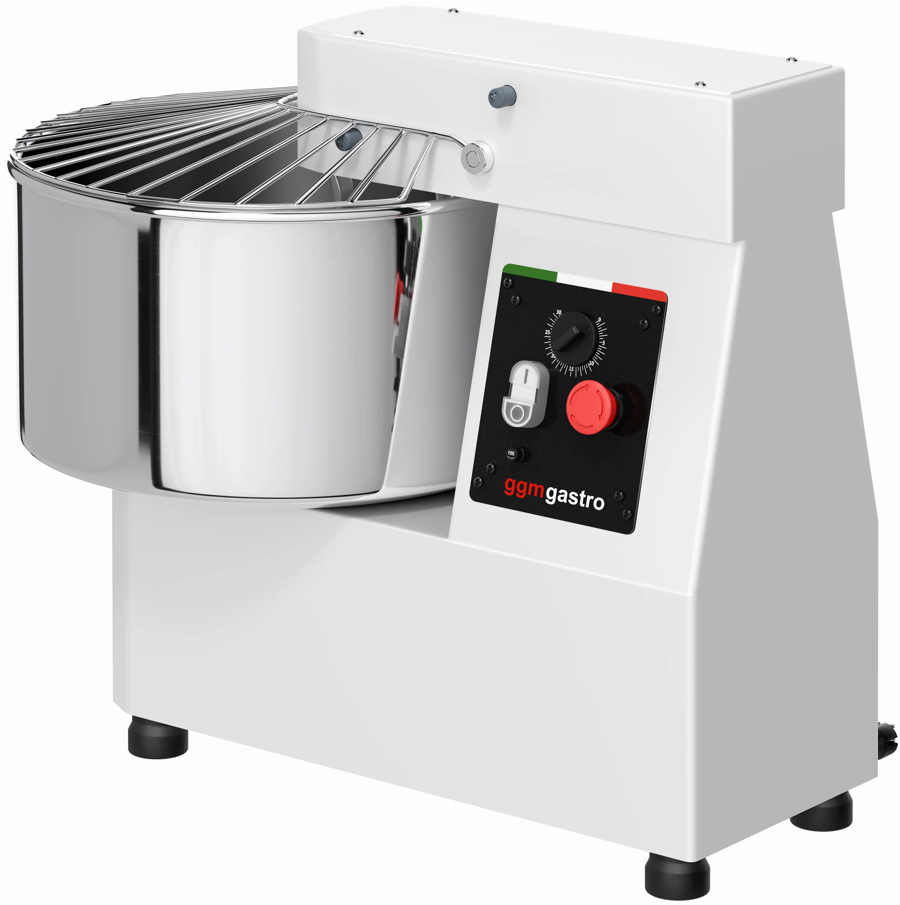 Malaxor aluat cu spirala GGM Gastro TMP53-N (White) - 4