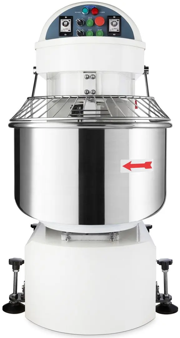 Тестомес спиральный Maxima 100L 9361100 (White/Inox)