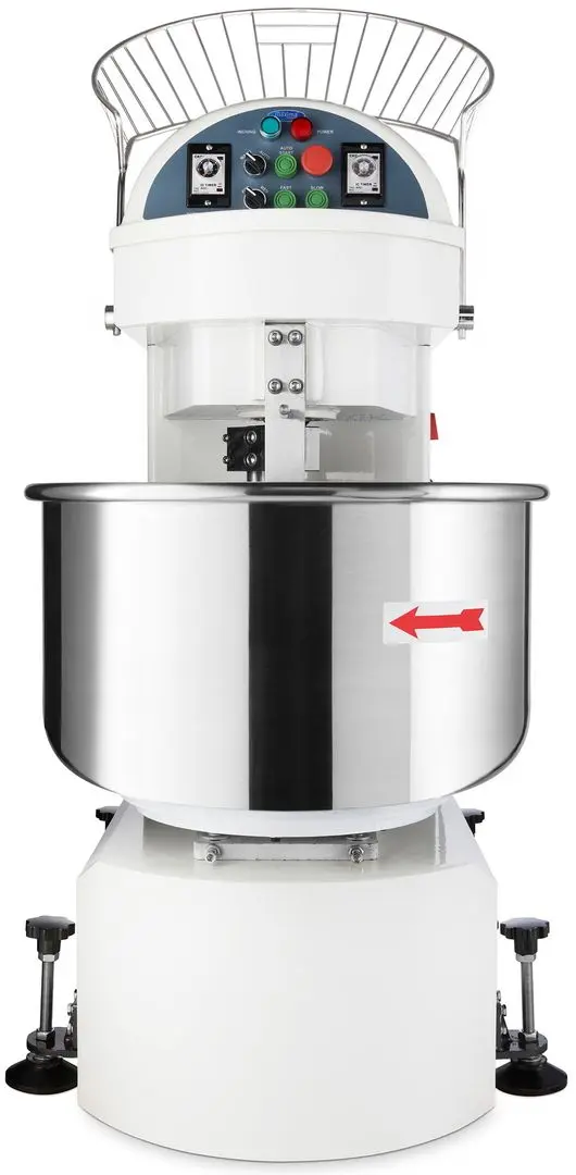 Тестомес спиральный Maxima 100L 9361100 (White/Inox)