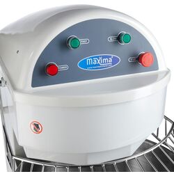 Malaxor aluat cu spirala Maxima 60L 09361060 (White/Inox) Thumb
