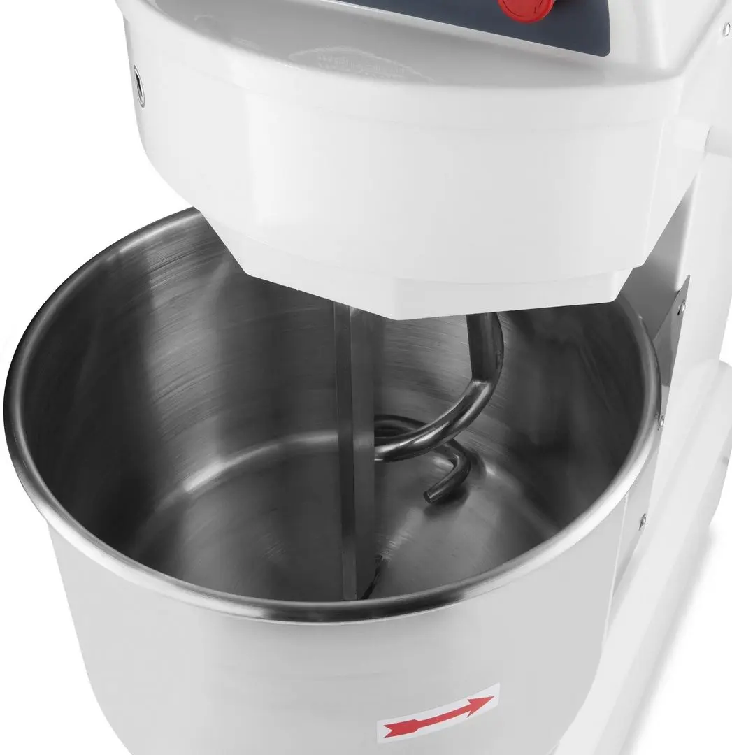 Malaxor aluat cu spirala Maxima 60L 09361060 (White/Inox)