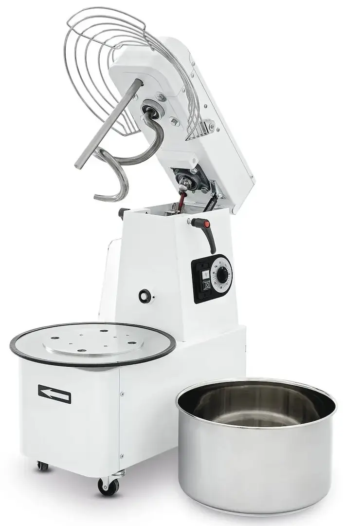 Malaxor aluat cu spirala Prismafood 1I051025 (White/Inox)