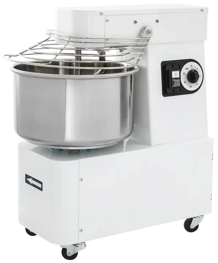 Malaxor aluat cu spirala Prismafood 1I051025 (White/Inox)