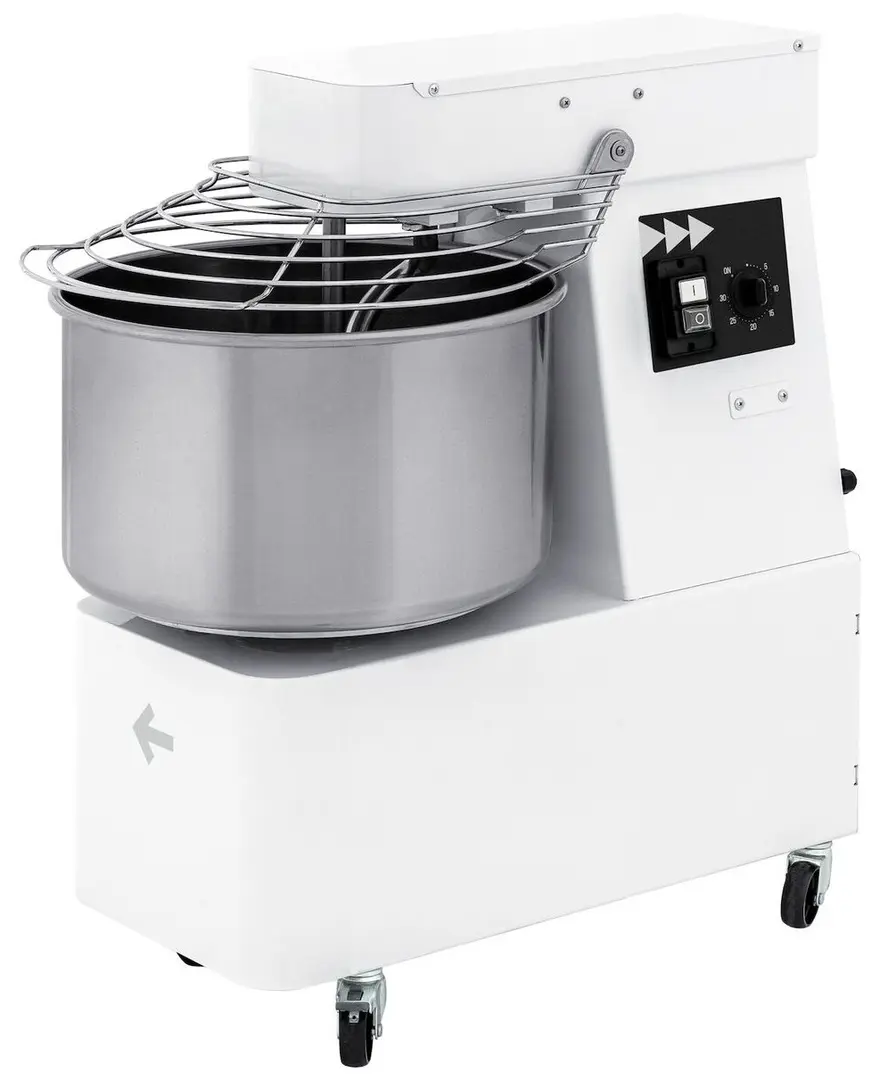 Malaxor aluat cu spirala Prismafood 1I053010 (White/Inox)