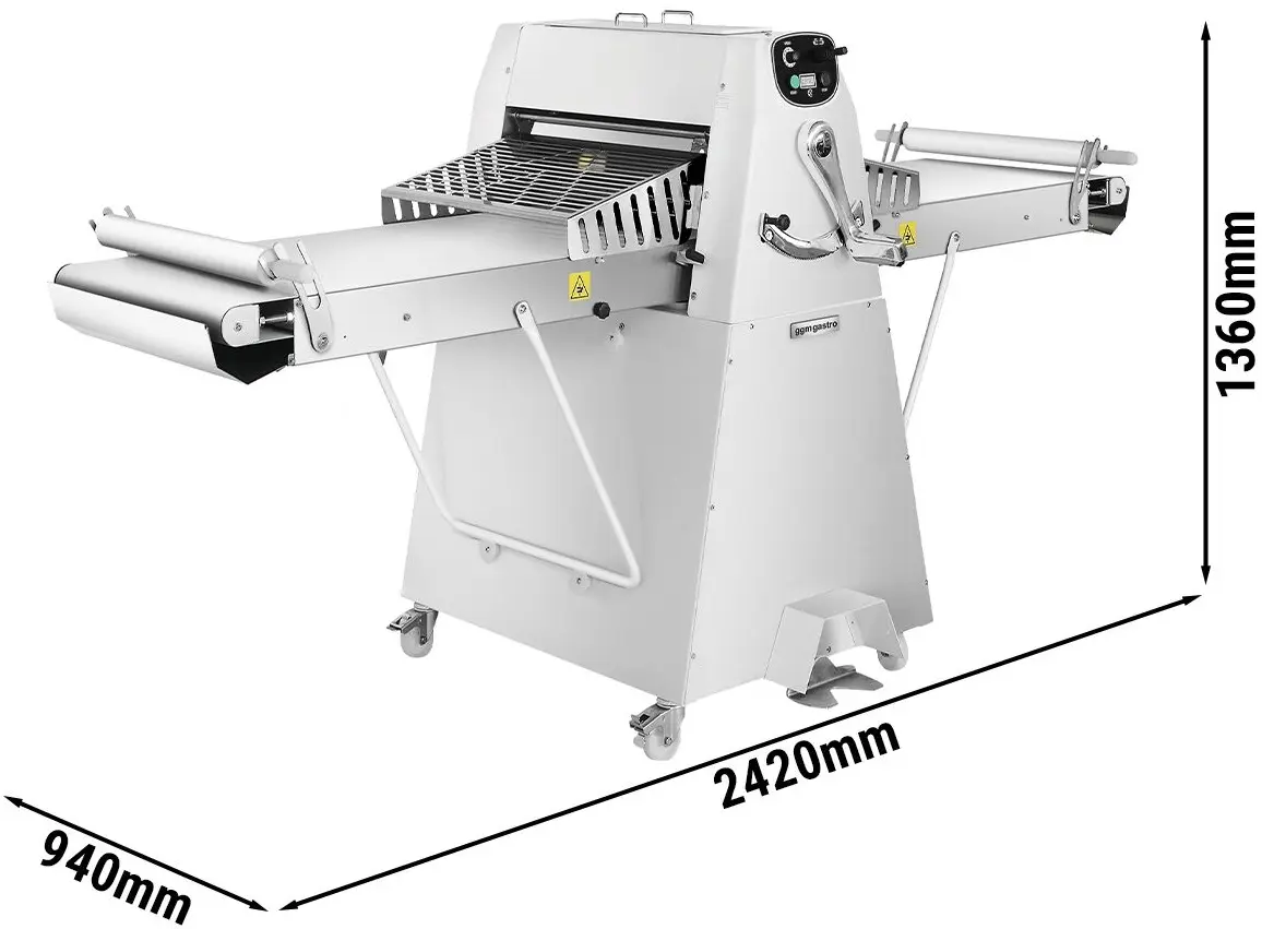 Тестораскаточная машина GGM Gastro TAMAZ520N (Inox) - 2