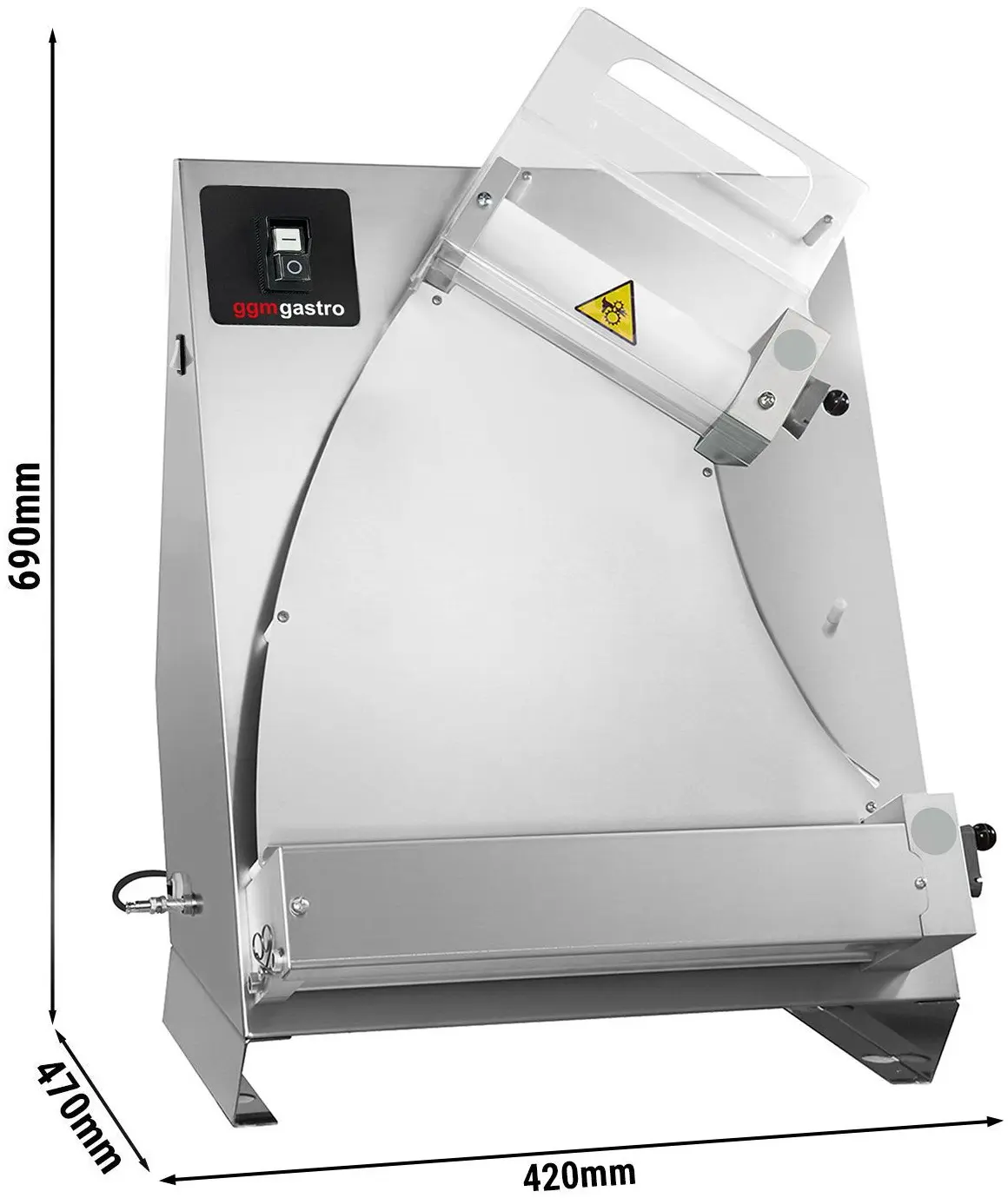 Masina de intins aluat GGM Gastro TP30D-N (Inox) - 8