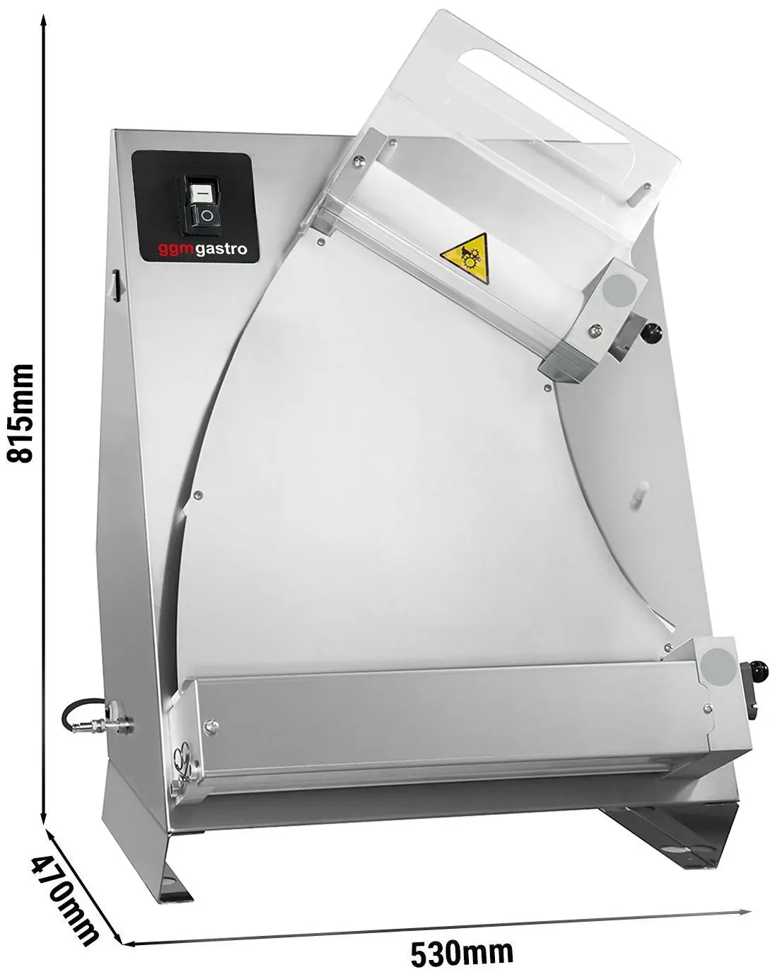 Masina de intins aluat GGM Gastro TP40D-N (Inox) - 8