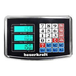 Cantar electronic Bauerkraft H-008 (Black) Thumb