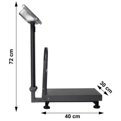 Cantar electronic Bauerkraft H-008 (Black) Thumb