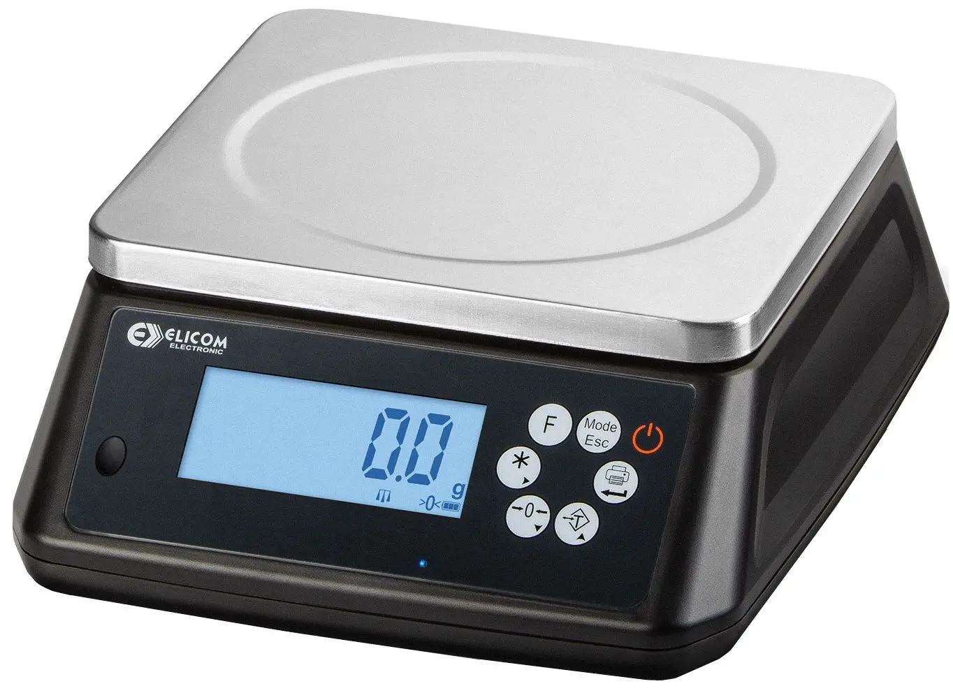 Электронные весы Elicom S300P T 1.5 (Black/Inox)