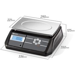 Электронные весы Elicom S300PM T 3/6 (Black/Inox) Thumb