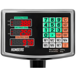 Cantar electronic Humberg HM-191 519100 (Black/Grey) Thumb