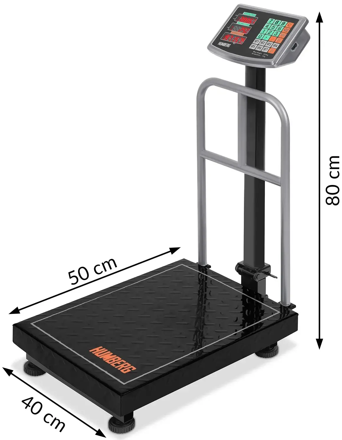 Cantar electronic Humberg HM-192 519200 (Black/Grey) - 2