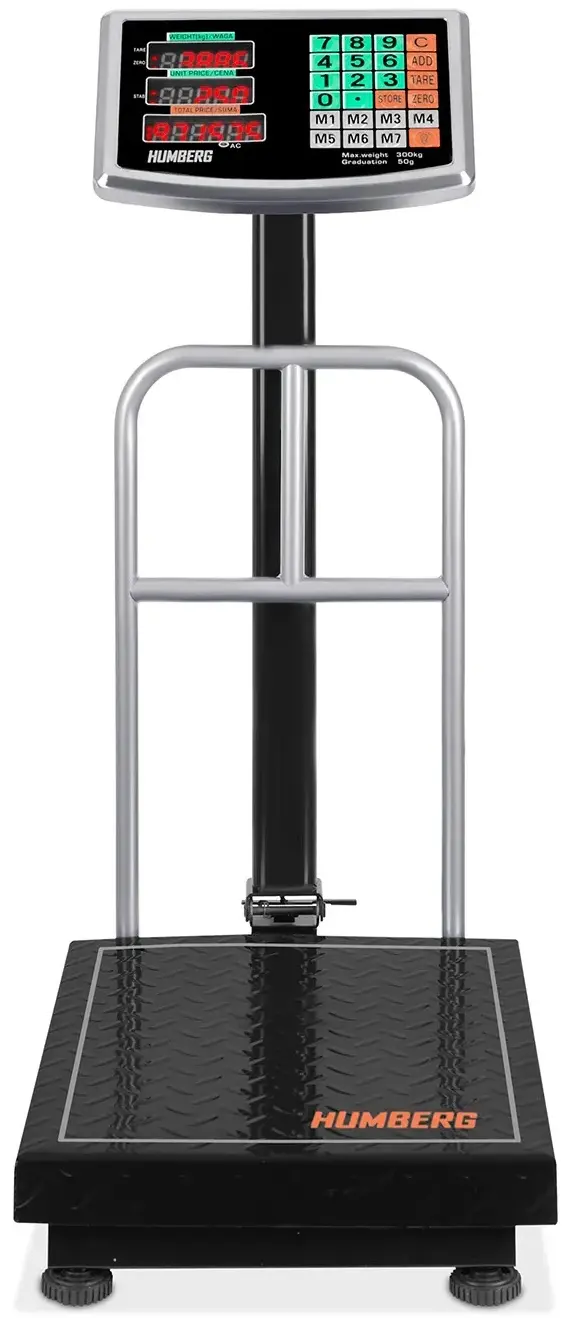 Cantar electronic Humberg HM-192 519200 (Black/Grey) - 8