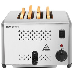 Тостер GGM Gastro TOET4 (Inox) Thumb