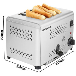Тостер GGM Gastro TOET4 (Inox) Thumb