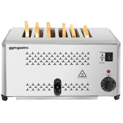 Тостер GGM Gastro TOET6 (Inox) Thumb