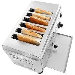 Тостер GGM Gastro TOET6 (Inox) Thumb