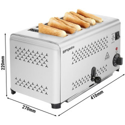 Тостер GGM Gastro TOET6 (Inox) Thumb