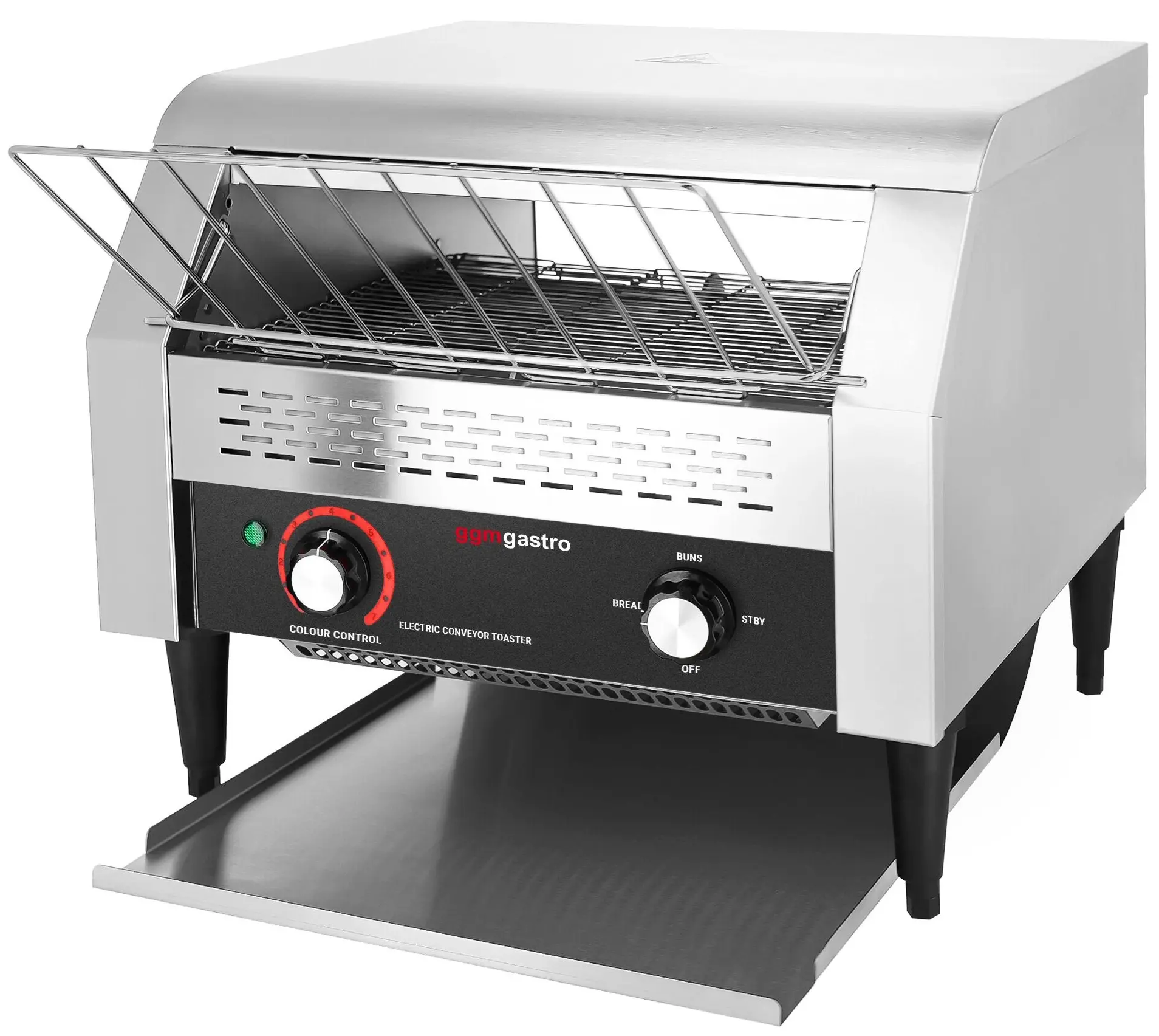 Тостер конвейерный GGM Gastro DTJ450 (Inox) - 3