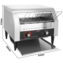 Тостер конвейерный GGM Gastro DTJ450 (Inox) Thumb