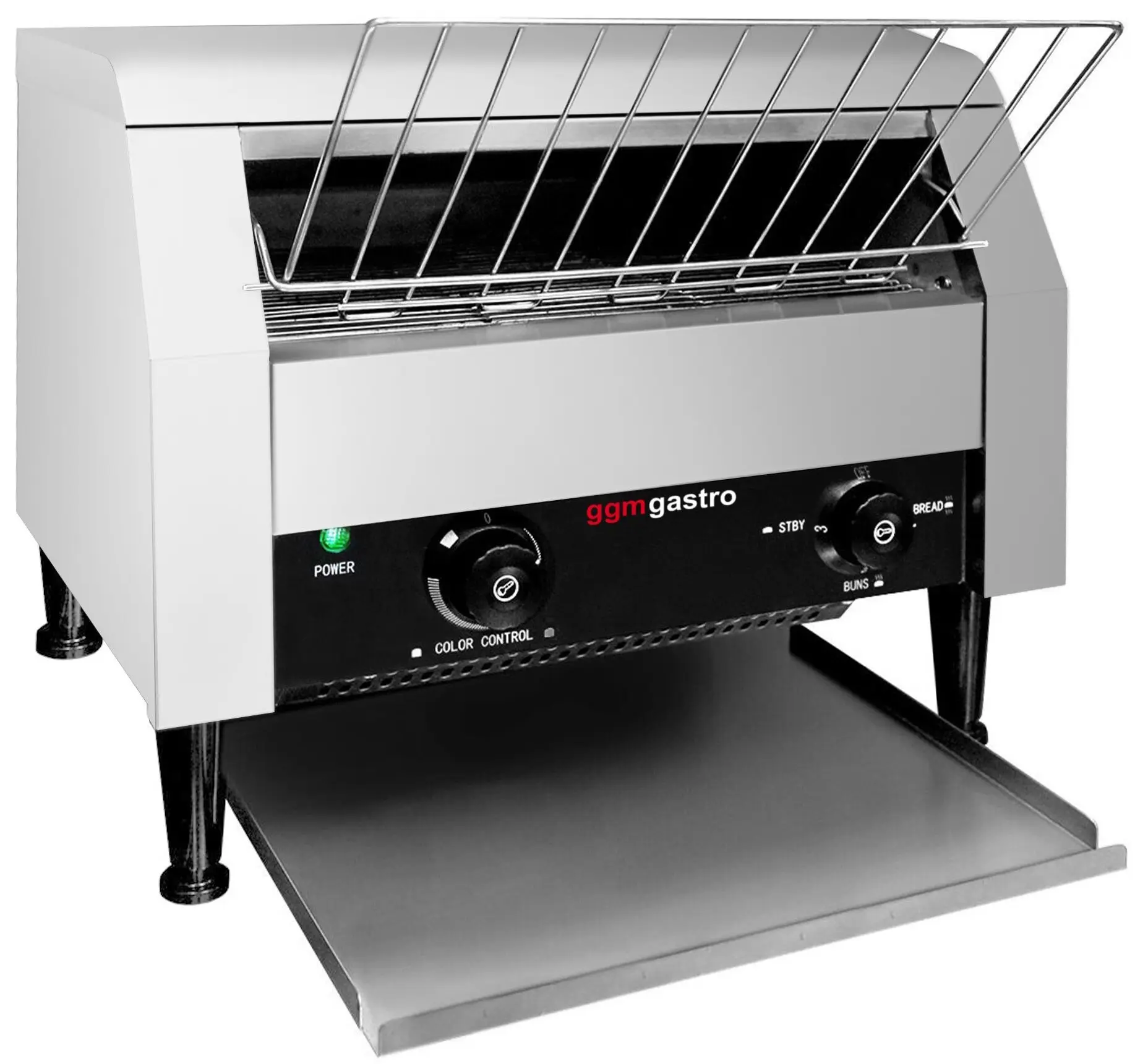 Тостер конвейерный GGM Gastro DTKB200 (Inox) - 2