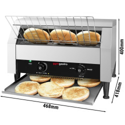 Тостер конвейерный GGM Gastro DTKB300 (Inox) Thumb