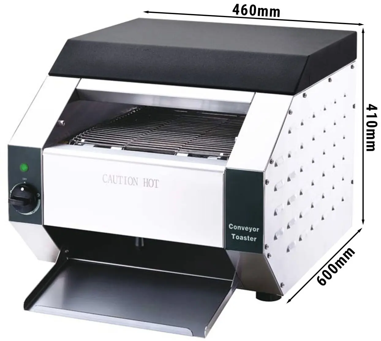 Тостер конвейерный GGM Gastro DUTK464 (White/Black) - 2
