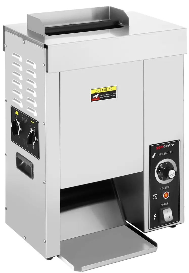 Тостер вертикальный GGM Gastro DTM1 (Inox)