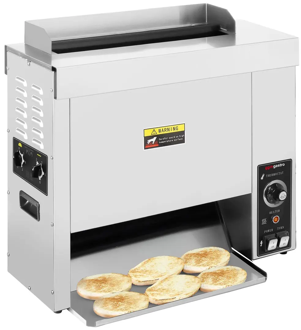 Тостер вертикальный GGM Gastro DTM2 (Inox)