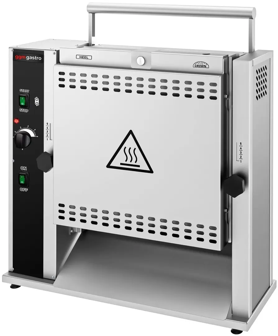 Тостер вертикальный GGM Gastro MDTVAT1 (Inox)