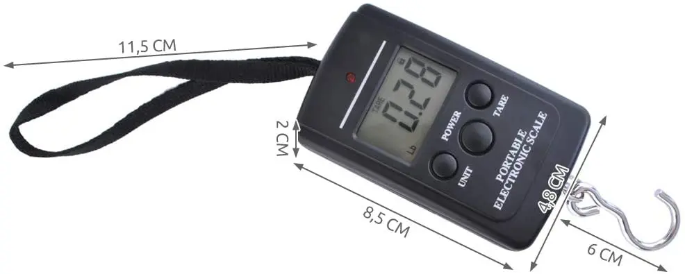 Портативные электронные весы Iso Trade 4175 (Black)