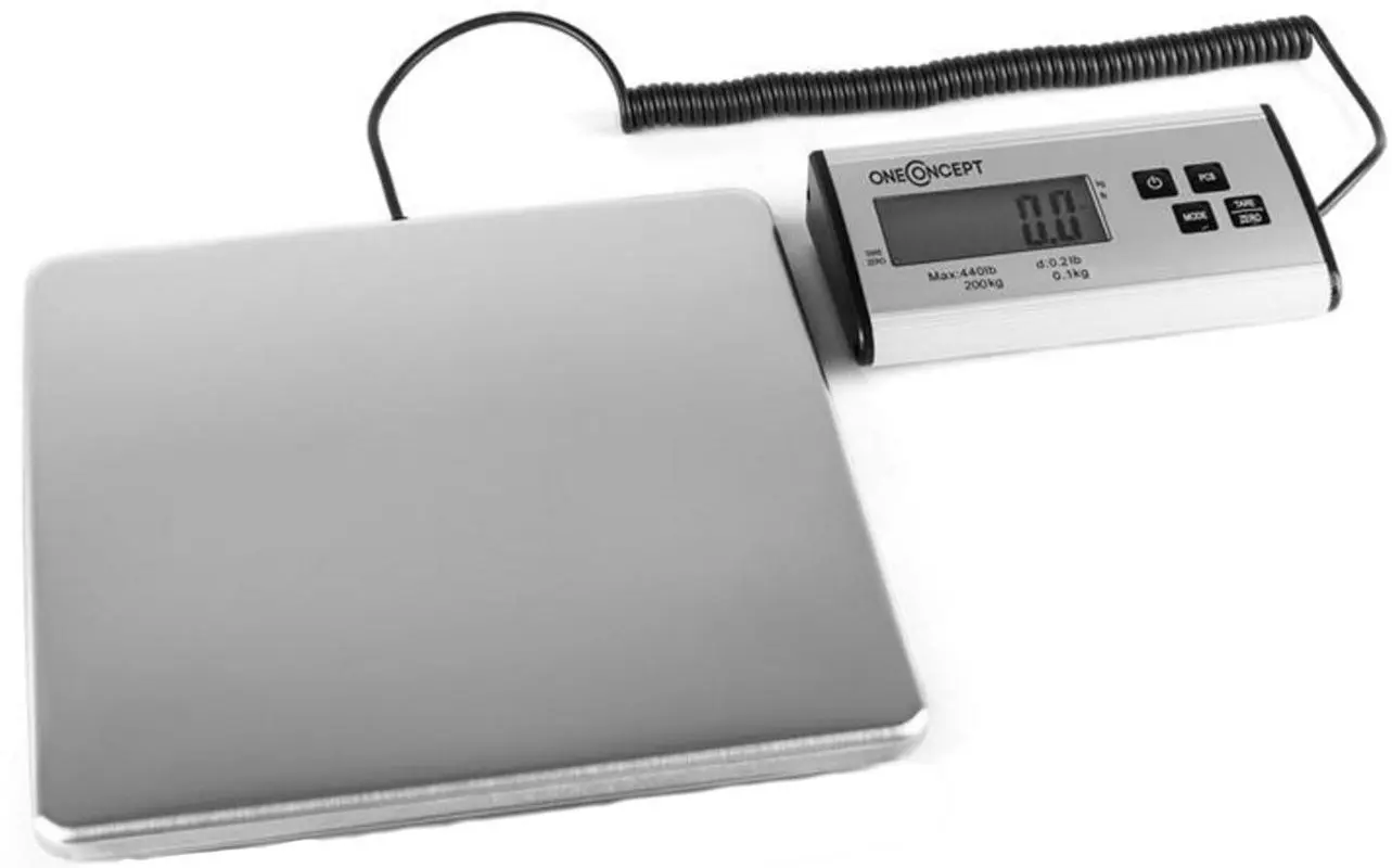 Цифровые весы для посылок OneConcept Marketeer 10030715 (Silver)